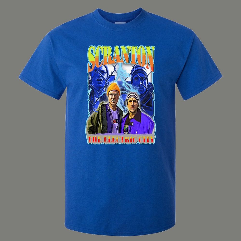 Scranton The Electric City Rap Tee Style Shirt